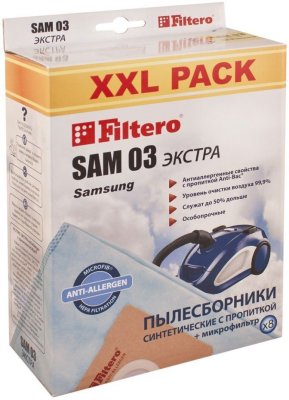        Filtero SAM 03 (8) XXL PACK, 