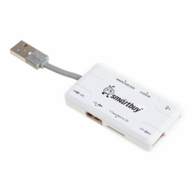    USB 2.0 (SmartBuy Combo SBRH-750-W) ()