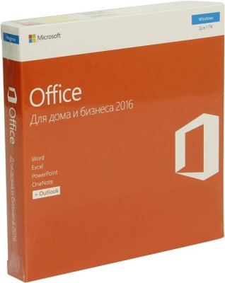     Microsoft Office Home and Business 2016 64 Russian Only DVD (T5D-02292)