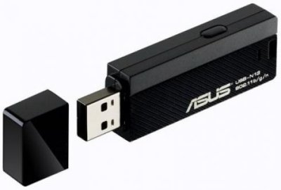    ASUS USB-N13/ 1 Wireless 802.11n/2.4GHz/USB 2.0/150 m/300 Mbps