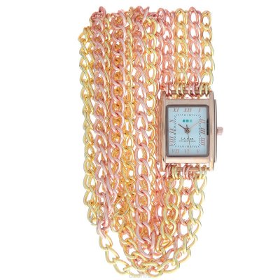      La Mer Collections "Chain All Wrap Rose Gold". LMACW5000