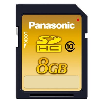     SD 8Gb Panasonic (RP-SDUB08GAK) SDHC Class 10
