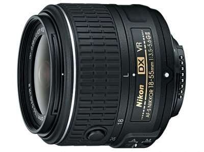    Nikon Nikkor AF-S 18-55 mm f/3.5-5.6G DX VR II Black