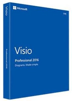   Microsoft Visio Professional 2016 32-bit/x64 Russian CEE DVD