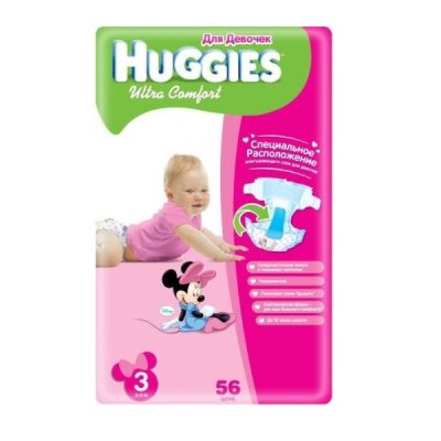    Huggies Ultra Comfort Mega Pack   5 12-22  56 