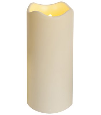    Star Trading Candle Plastic White 068-25