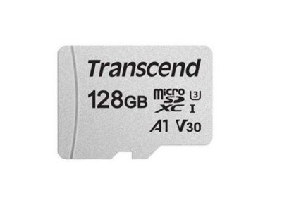     128Gb - Transcend MicroSDXC Class10 UHS-I U3 A1 TS128GUSD300S-A (!)