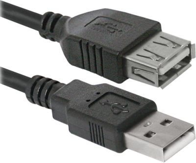     DEFENDER USB02-10 USB2.0, AM-AF, 3m