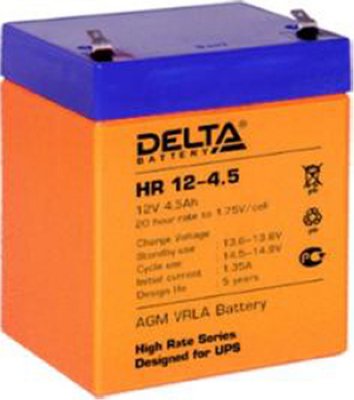     Delta HR 12-4.5, 12V 4.5Ah