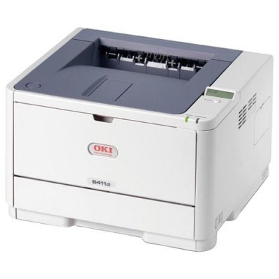     A4 Oki B411D (44556005) laser (LED) printer 2400x600dpi, 33ppm, 64Mb, 2trays 1