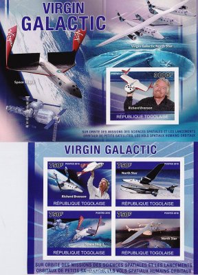            " . Virgin Galactic". , 2010