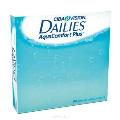   CIBA   Dailies AquaComfort Plus (90  / 8.7 / 14.0 / +4.00)