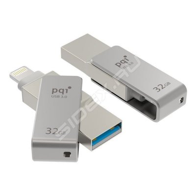   USB Flash  32Gb PQI iConnect mini Grey