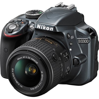    Nikon D3300  24.2Mpix 18-55mm VR AF-P 2.9" 1080p Full HD SDXC Li-ion ( )