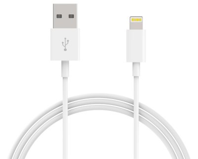    Maverick 8-pin Lightning  iPad 4 / iPhone 5 / 5S / SE 2.1A 2m White 1135