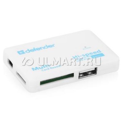    USB 2.0 Defender COMBO TINY + (3  USB2.0)