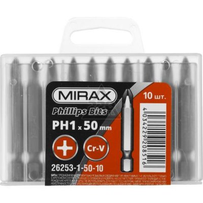    MIRAX PH1 E 1/4"  50  10 