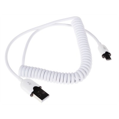     DEXP micro USB - USB 1.5m White UMWST150