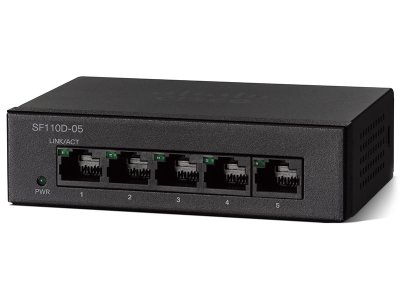    Cisco SF110D-05-EU 5  10/100Mbps