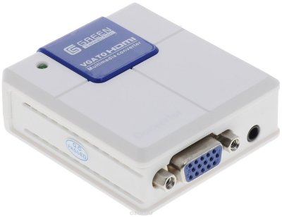   Greenconnect GC-VGA2HD02, White - VGA