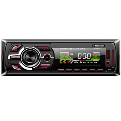    Rolsen RCR-118R  USB MP3 FM SD MMC 1DIN 4x50  