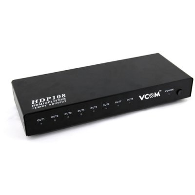 Товар почтой VCOM DD418A, разветвитель HDMI на 8 мониторов, v1.4, каскадируемый
