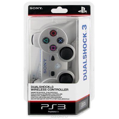     SONY PS3 Dualshock Wireless Controller Silver