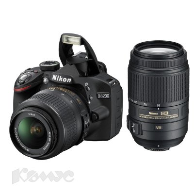      Nikon D3200 Kit AF-S 18-55 DX VR II + 55-300VR