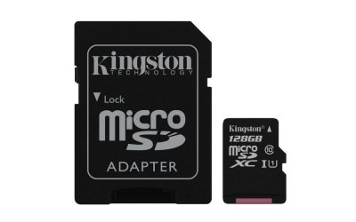     128Gb - Kingston - Micro Secure Digital HC UHS-I Class 10 SDCX10/128GB