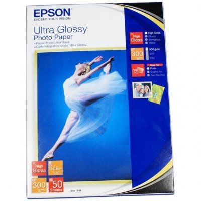    Epson Ultra Glossy Photo Paper 13x18 (50 )