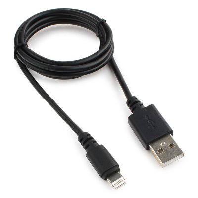    Gembird Cablexpert USB AM  iPhone 5/6/7/8/X/iPod/iPad 1m CC-USB-AP2MBP Black