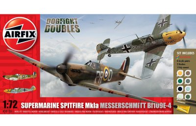    AIRFIX Dogfight Spitfire Bf-109 A50135