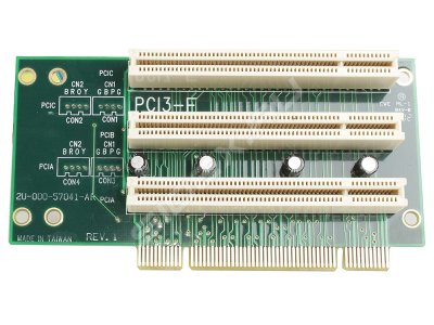   - Chieftec UNC PCI-CARD-2U    ,   2U, 3 x PCI 32 bit slot