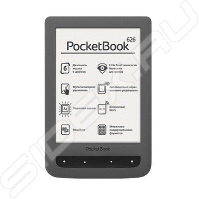    A6" PocketBook 622 Touch Black