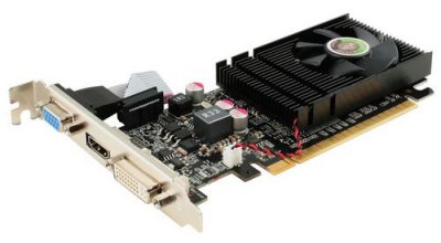    PCI-E 1024Mb GeForce GT730 Point Of View (F-V730-1024B) [128bit, GDDR3] OEM