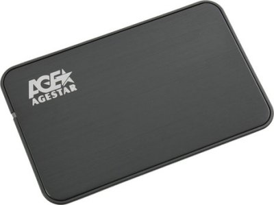      2.5" SATA-, AgeStar USB3.0,  (3UB2A8-6G black)