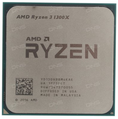    AMD Ryzen 3 1300X Summit Ridge (AM4, L3 8192Kb) BOX