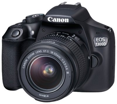     Canon EOS 1300D Kit EF-S 18-55mm IS II Black