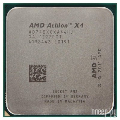   AMD Athlon II X4 740  3.2GHz Quad Core (Trinity, 32nm, FM2, 4MB, 65W) BOX