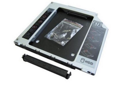    Optibay Espada SS95U DVD mini SATA - HDD SATA slim 9.5 mm