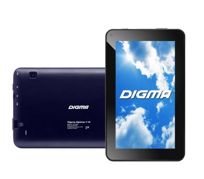    Digma Optima 7.13 TT7013AW Dark-Blue (Cortex A7 A33 1.2 GHz/512Mb/8Gb/Wi-Fi/Cam/7.0/1024x600