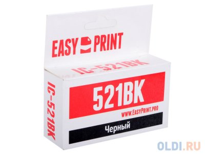    EasyPrint IC-CLI521BK  Canon PIXMA iP4700/MP540/620/980/MX860. .   
