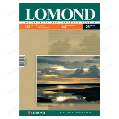   Lomond   / 120 /  2/ A4 (21X29/ 7)/ 25 .    (102030)