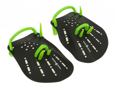     Mad Wave Hand Paddles  S Black/Green M0740 01 1 00W