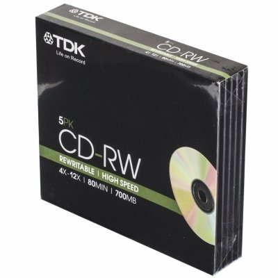    TDK CD-RW 80 12x SL/5