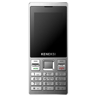     KENEKSI X8 Silver 2.4" 320x240 2 Sim Bluetooth  X8 Silver