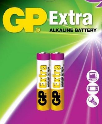    GP 24AX Extra Alkaline (AAA, 2 )