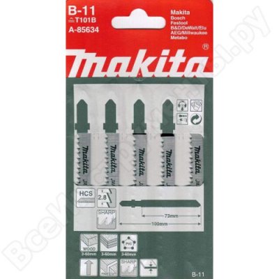   Makita A-85634   ( A5 ,B-11,HCS,100/2.8 ,-60 , / )