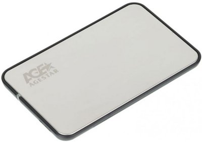      HDD AgeStar 3UB2A8S-6G Silver (1x2.5, USB 3.0)