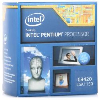   Intel Pentium G3420  3.2GHz Dual core Haswell (LGA1150, L3 3MB, 54W, 1150MHz, 22nm) Tray